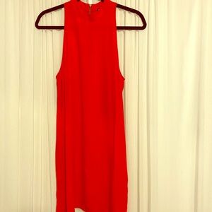 Racerback/halter neck Red Dress